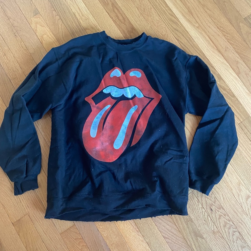 rolling stones urban outfitters crew neck